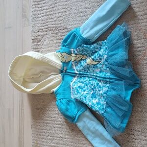 Elsa Hooded zip sweatshirt